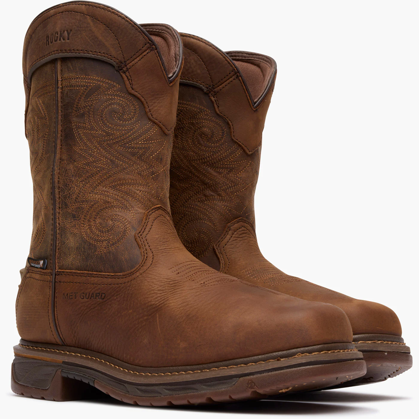 Rocky Iron Skull Composite Toe Internal MET Guard Boot - Image 5