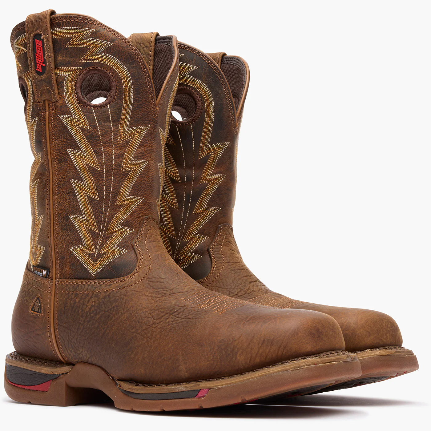 Rocky Long Range Composite Toe Waterproof Western Boot - Image 5