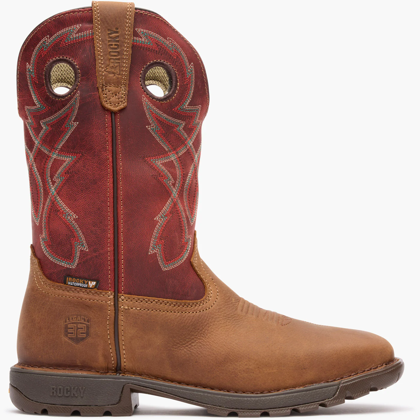Rocky Legacy 32 Steel Toe Waterproof Western Boot