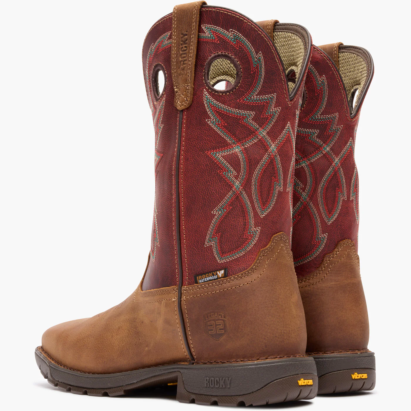 Rocky Legacy 32 Steel Toe Waterproof Western Boot - Image 4
