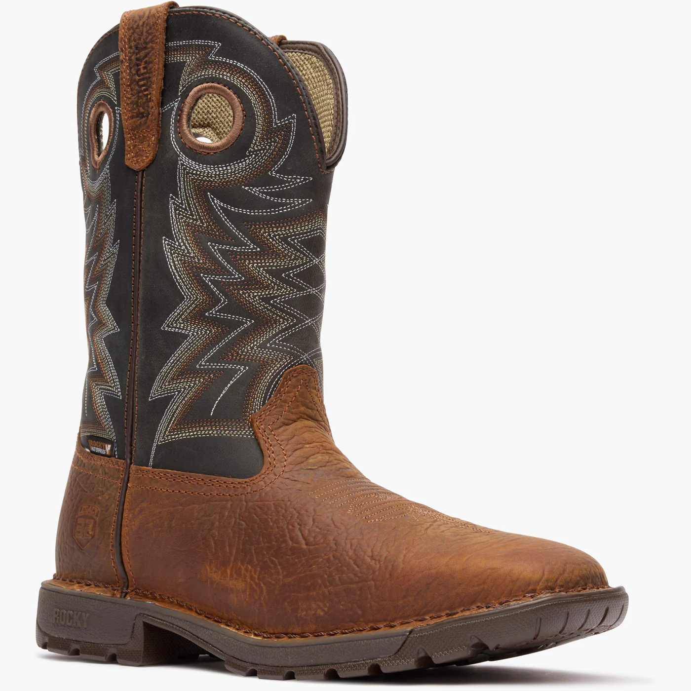 Rocky Legacy 32 Steel Toe Waterproof Western Boot - Image 2