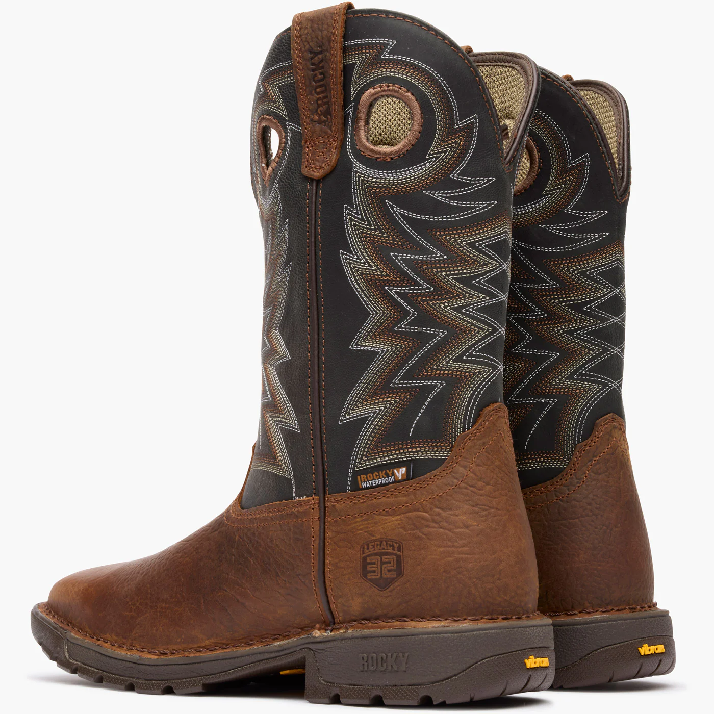 Rocky Legacy 32 Steel Toe Waterproof Western Boot - Image 4