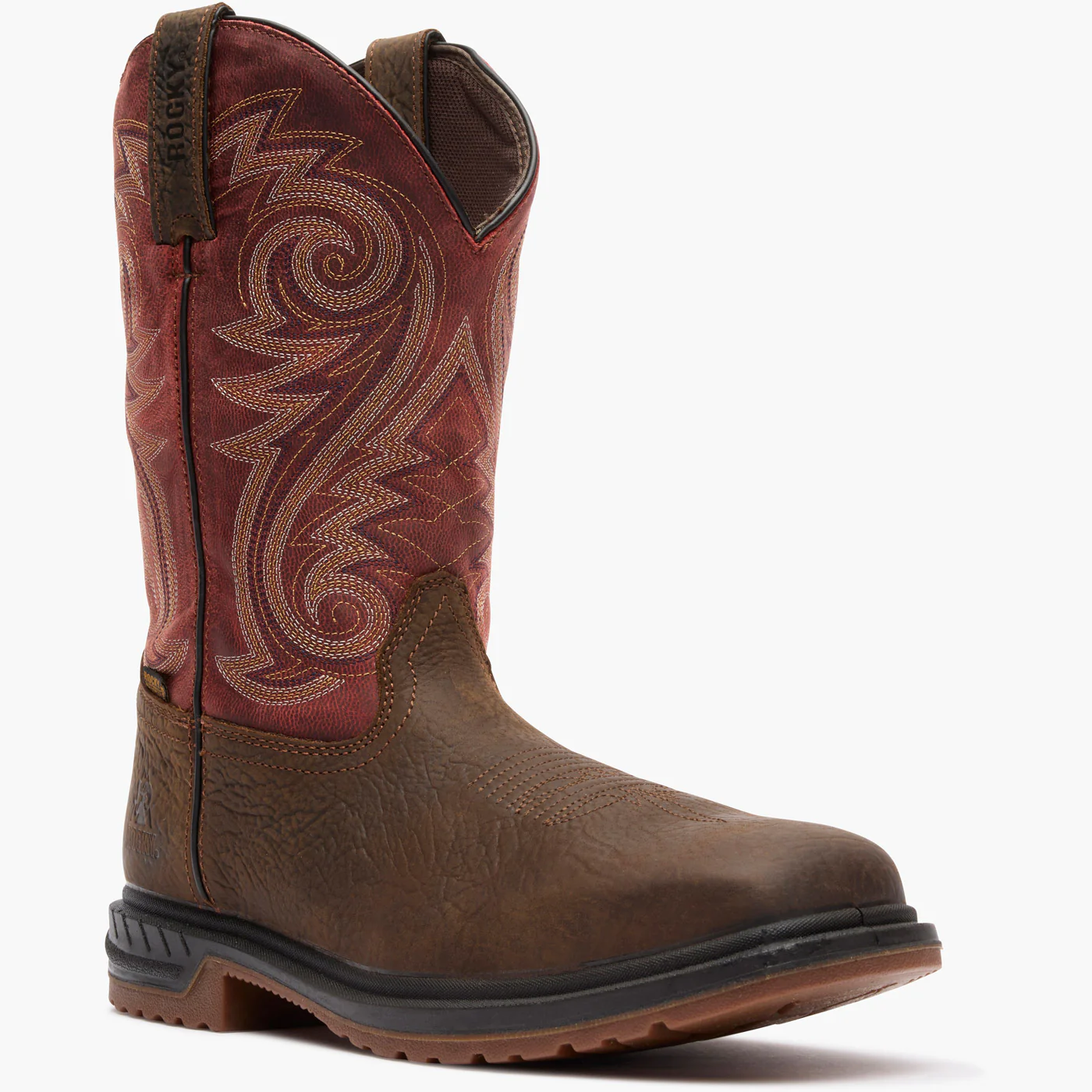 Rocky Worksmart 11" Composite Toe Waterproof Western Boot - Image 2