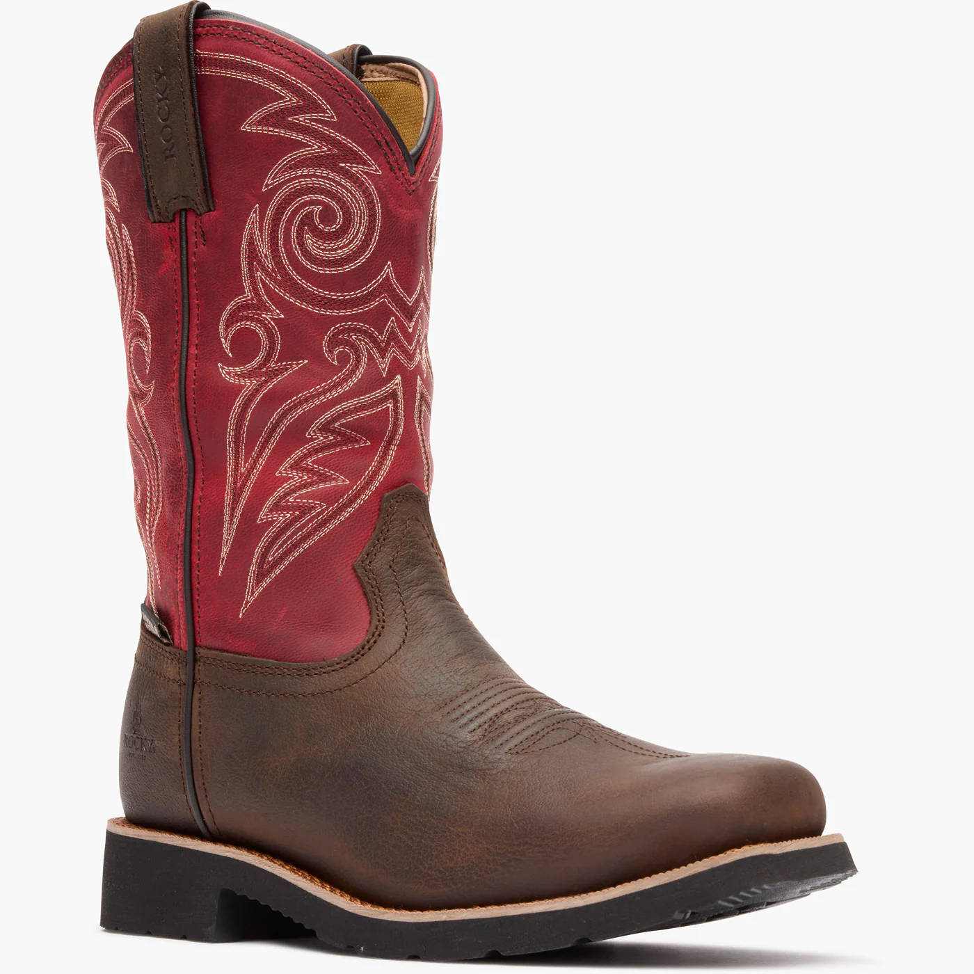 Rocky Women’s MonoCrepe 11” Steel Toe Western Boot - Image 2