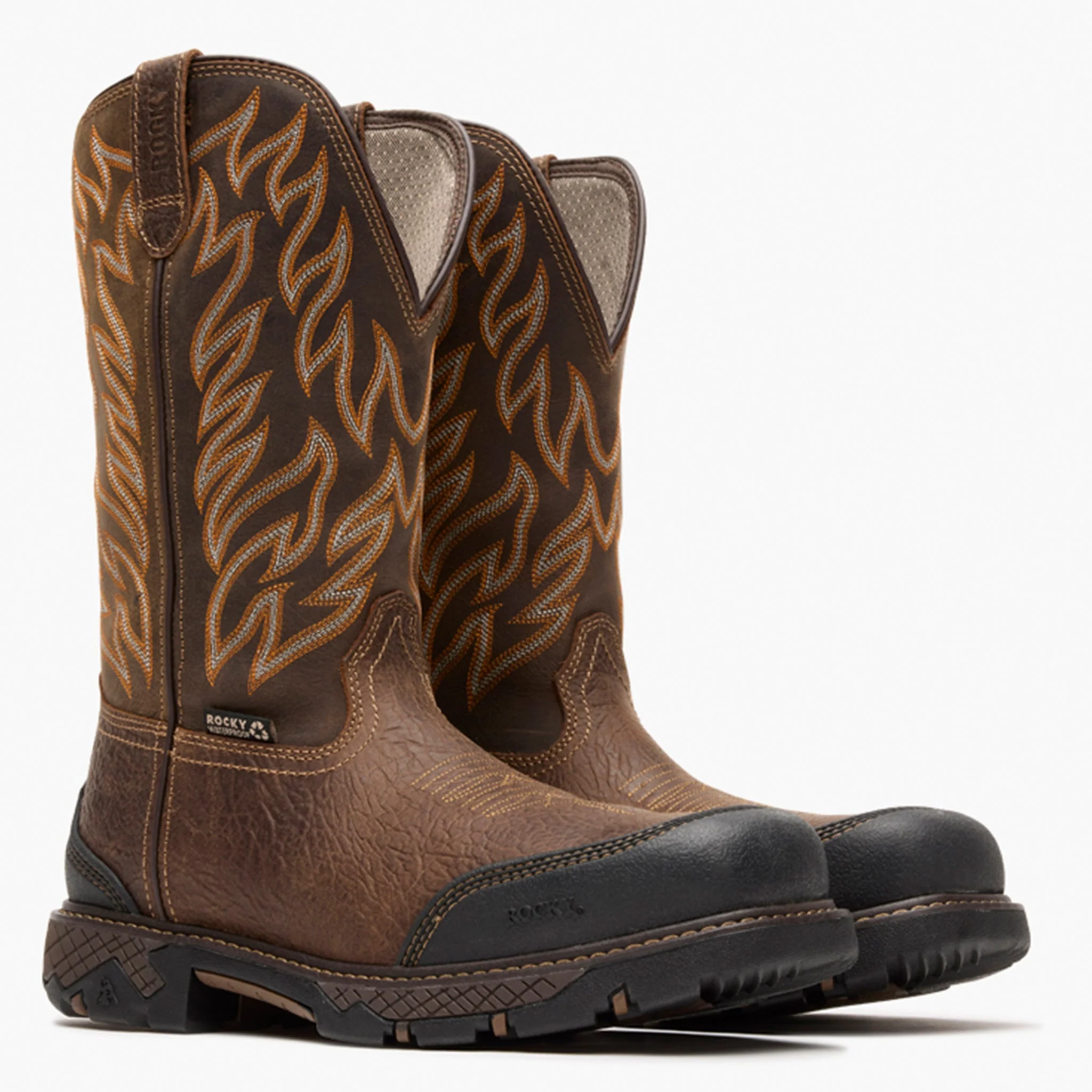 Rocky Ironhawk Composite Toe Western Boot - Image 4