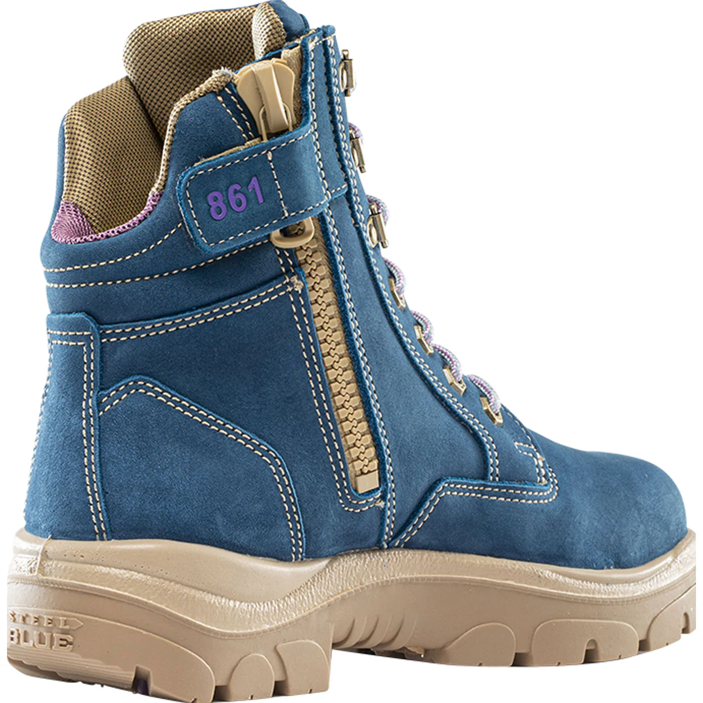Steel Blue Southern Cross Zip Women's Steel Toe Electrical Hazard Zipper Work Boot - Image 5