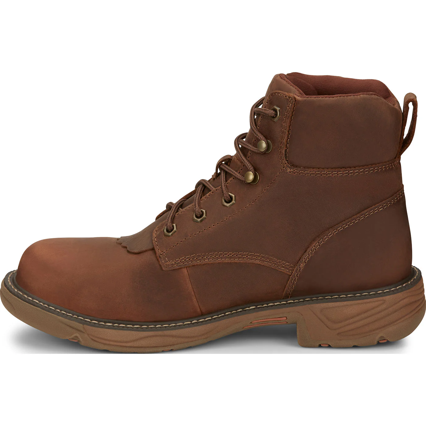 Justin Work Stampede Rush Corbett Men's 6-Inch Nano Composite Electrical Hazard Waterproof Work Boot - Image 5