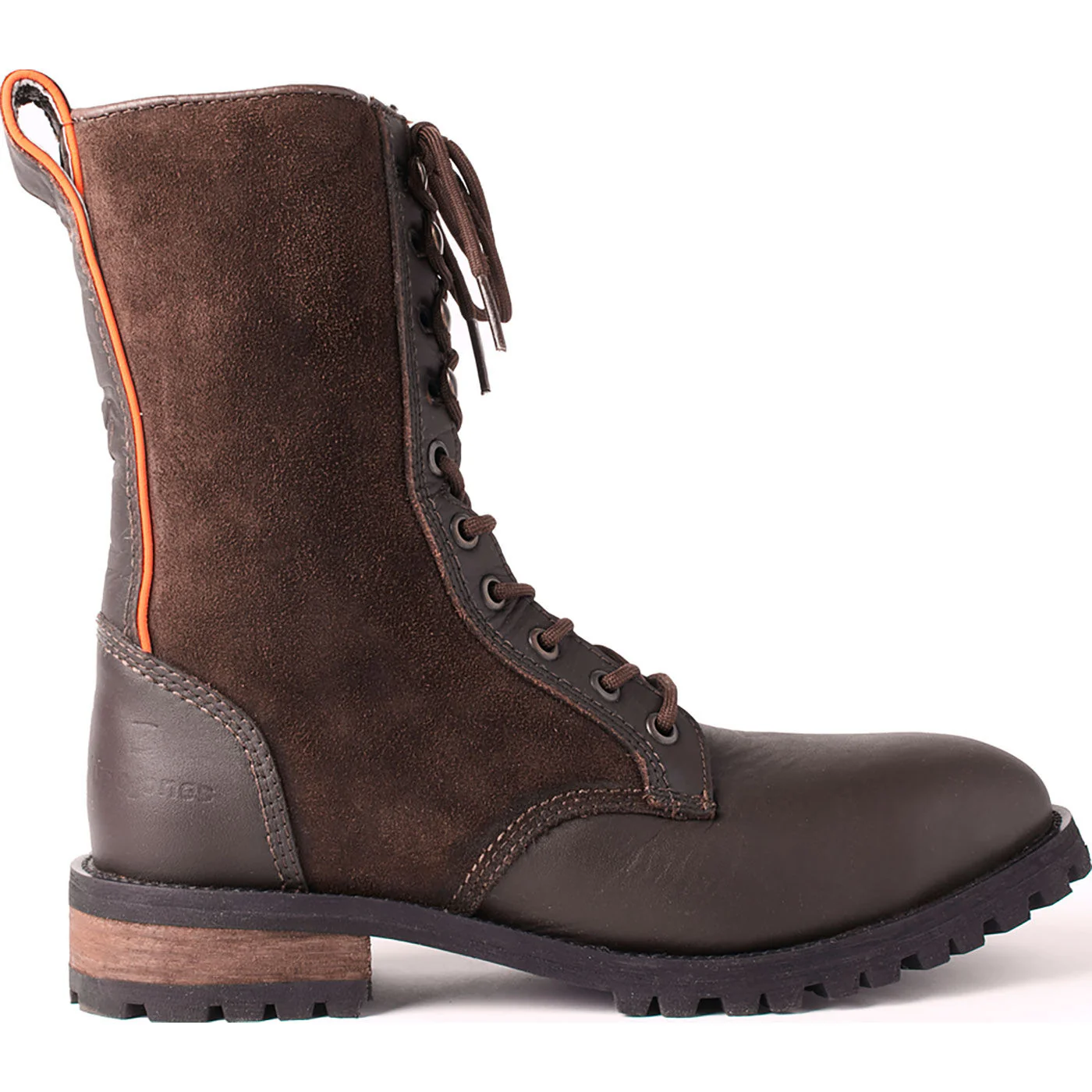 Juno Jones Serpentine Women's 8-inch Steel Toe Puncture-Resisting Zipper Work Boot - Image 3