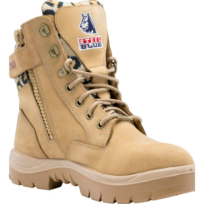 Steel Blue Southern Cross Zip Women's Steel Toe Electrical Hazard Zipper Work Boot - Image 3
