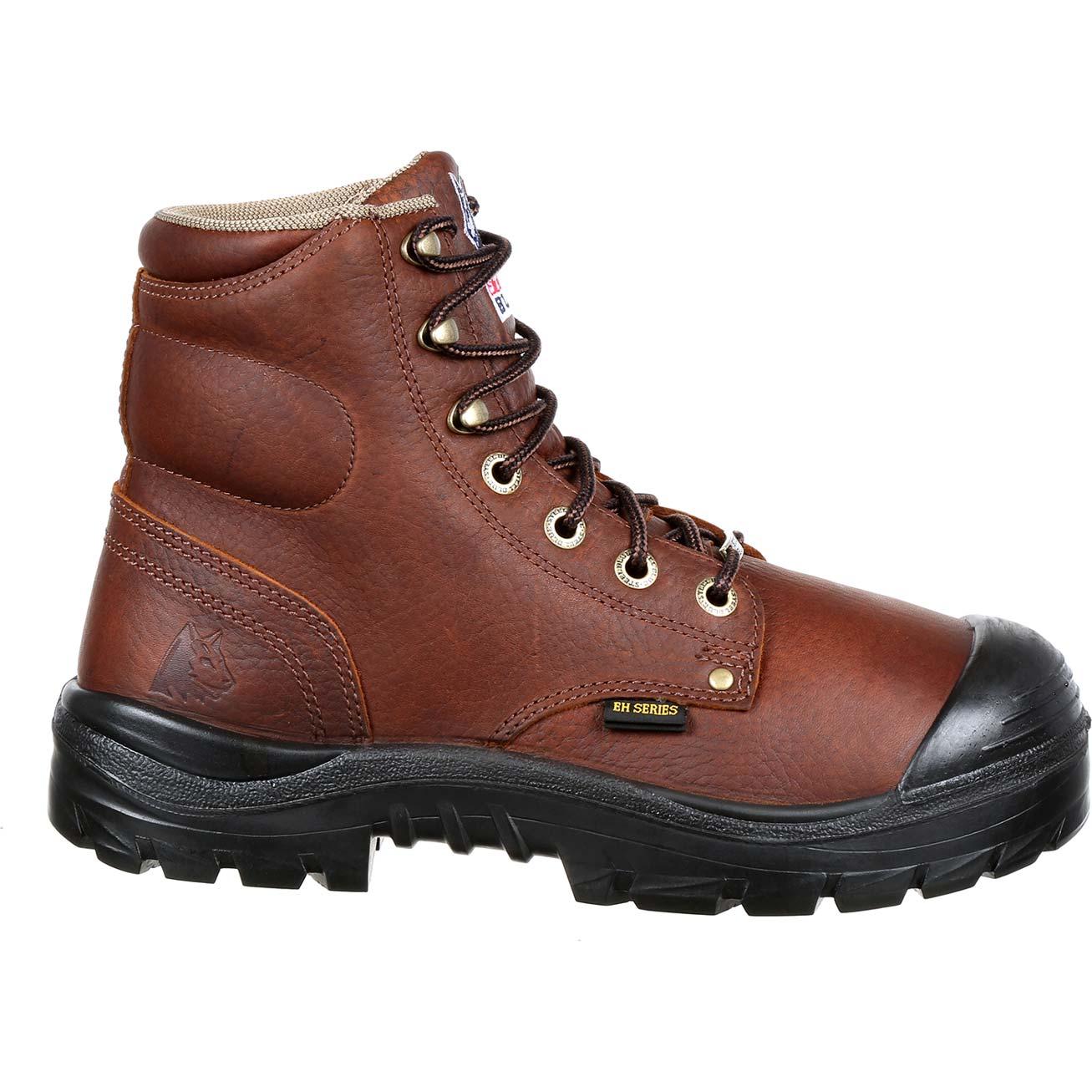 Steel Blue Argyle Bump Steel Toe Internal Met Guard Work Boot - Image 3