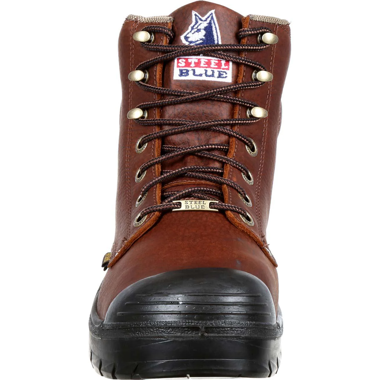 Steel Blue Argyle Bump Steel Toe Internal Met Guard Work Boot - Image 4