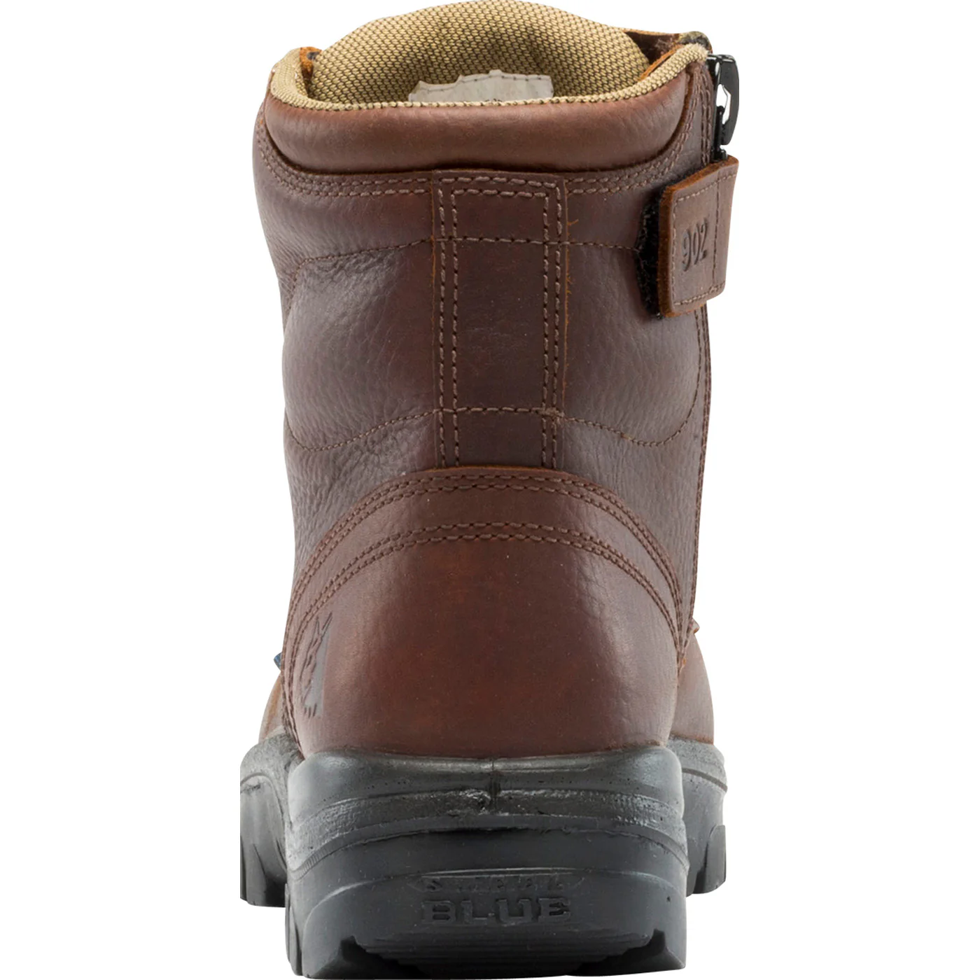 Steel Blue Argyle Zip Bump Steel Toe Internal Metatarsal Puncture-Resisting Zipper Work Boot - Image 5