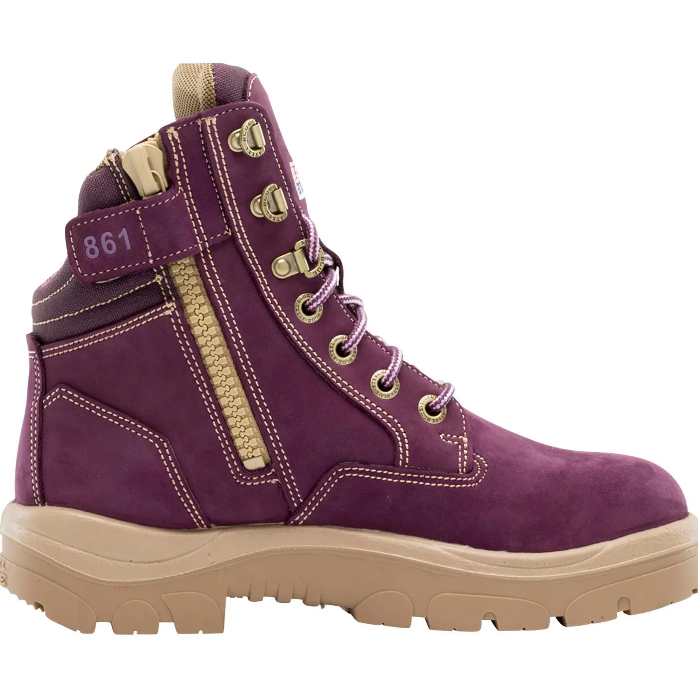 Steel Blue Southern Cross Zip PR Women's Steel Toe Electrical Hazard Puncture-Resisting Work Boot - Image 3