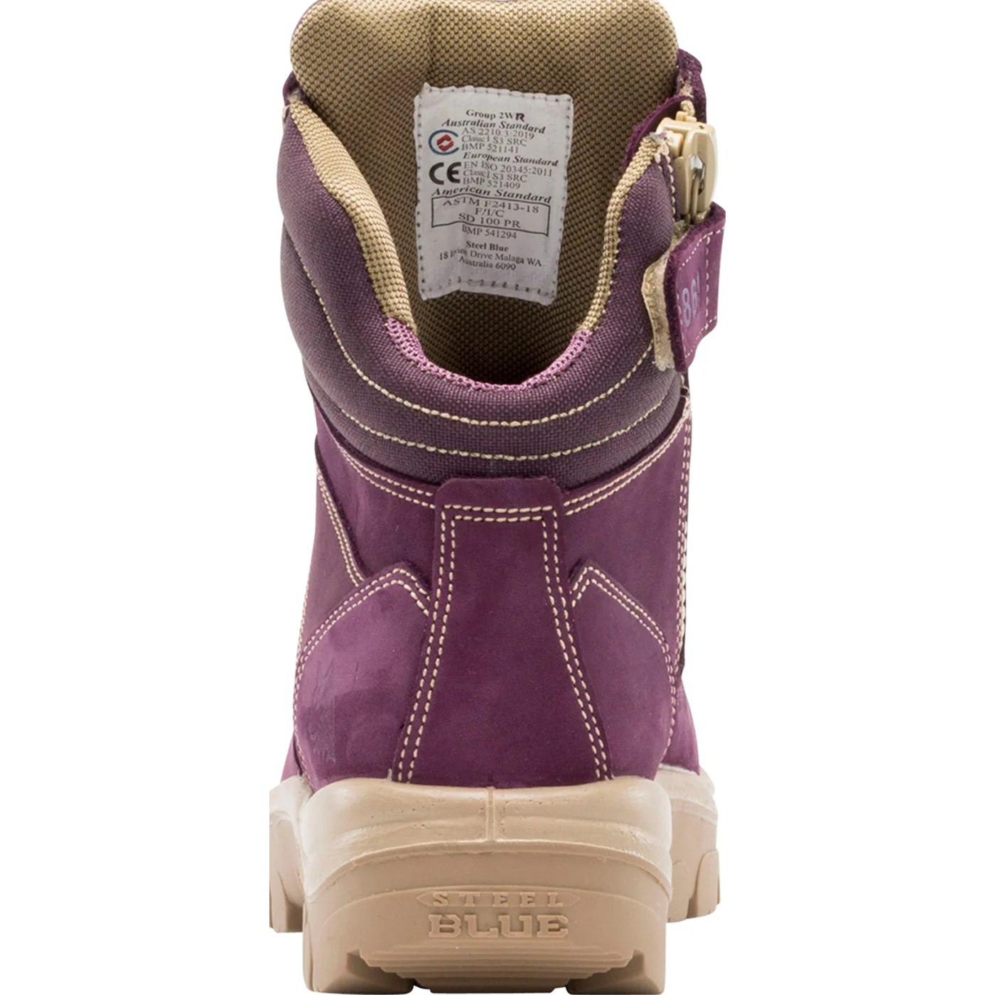 Steel Blue Southern Cross Zip PR Women's Steel Toe Electrical Hazard Puncture-Resisting Work Boot - Image 5