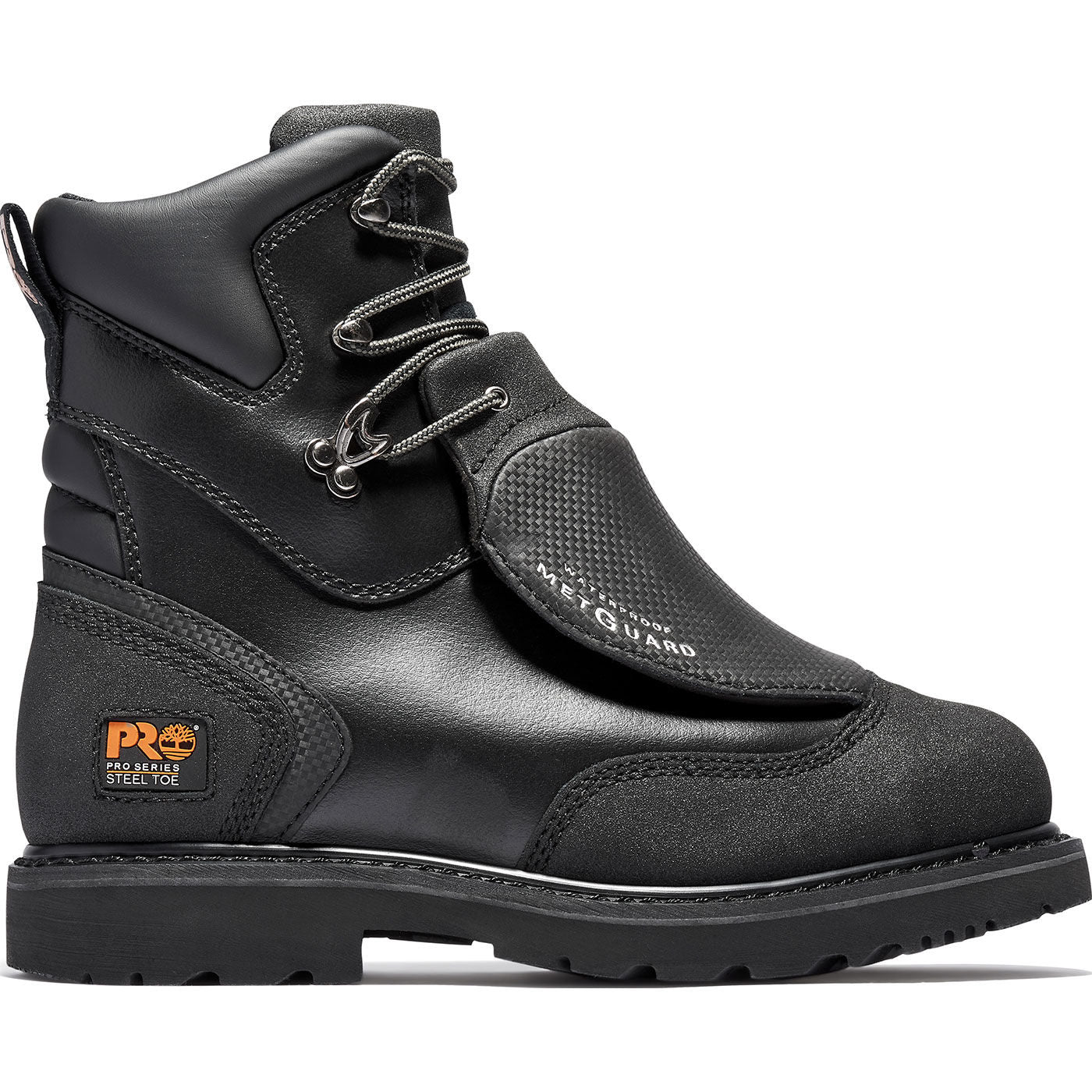 Timberland PRO Men's 8-inch Steel Toe Metatarsal Guard Waterproof Work Boot - Image 3