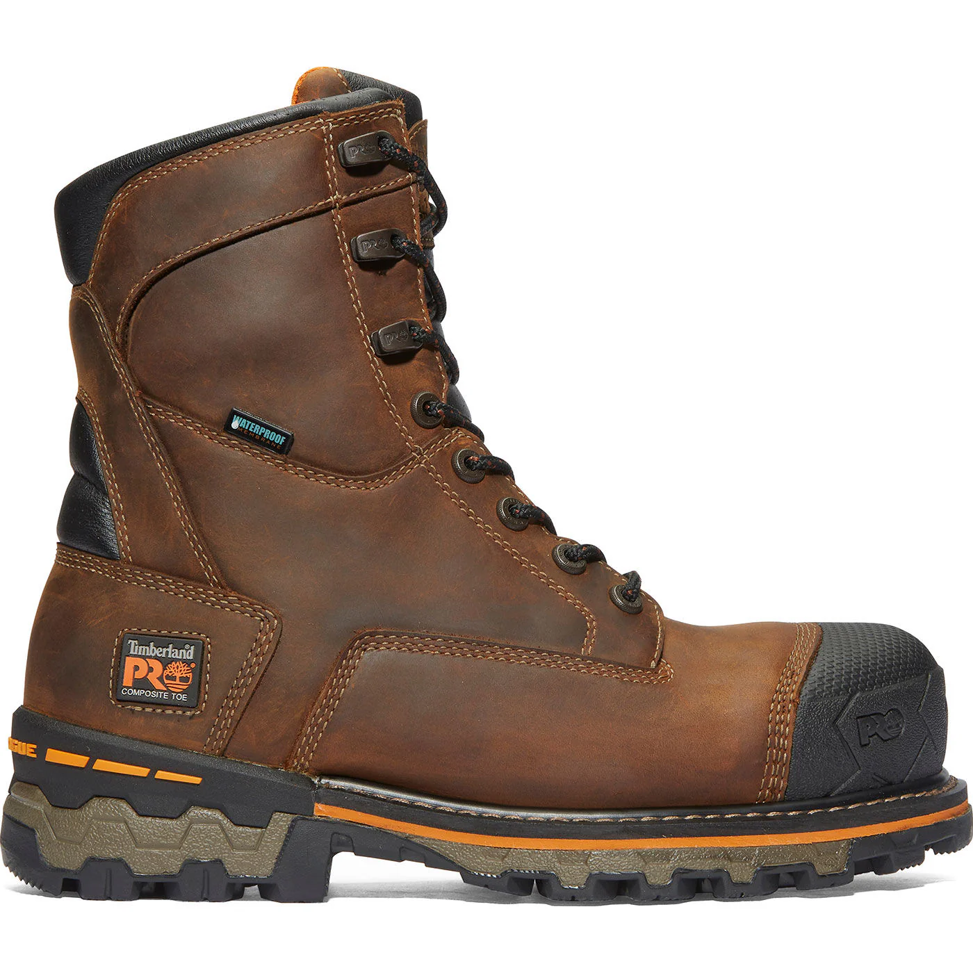 Timberland PRO Boondock Men's 8-inch Composite Toe Waterproof Work Boot - Image 2