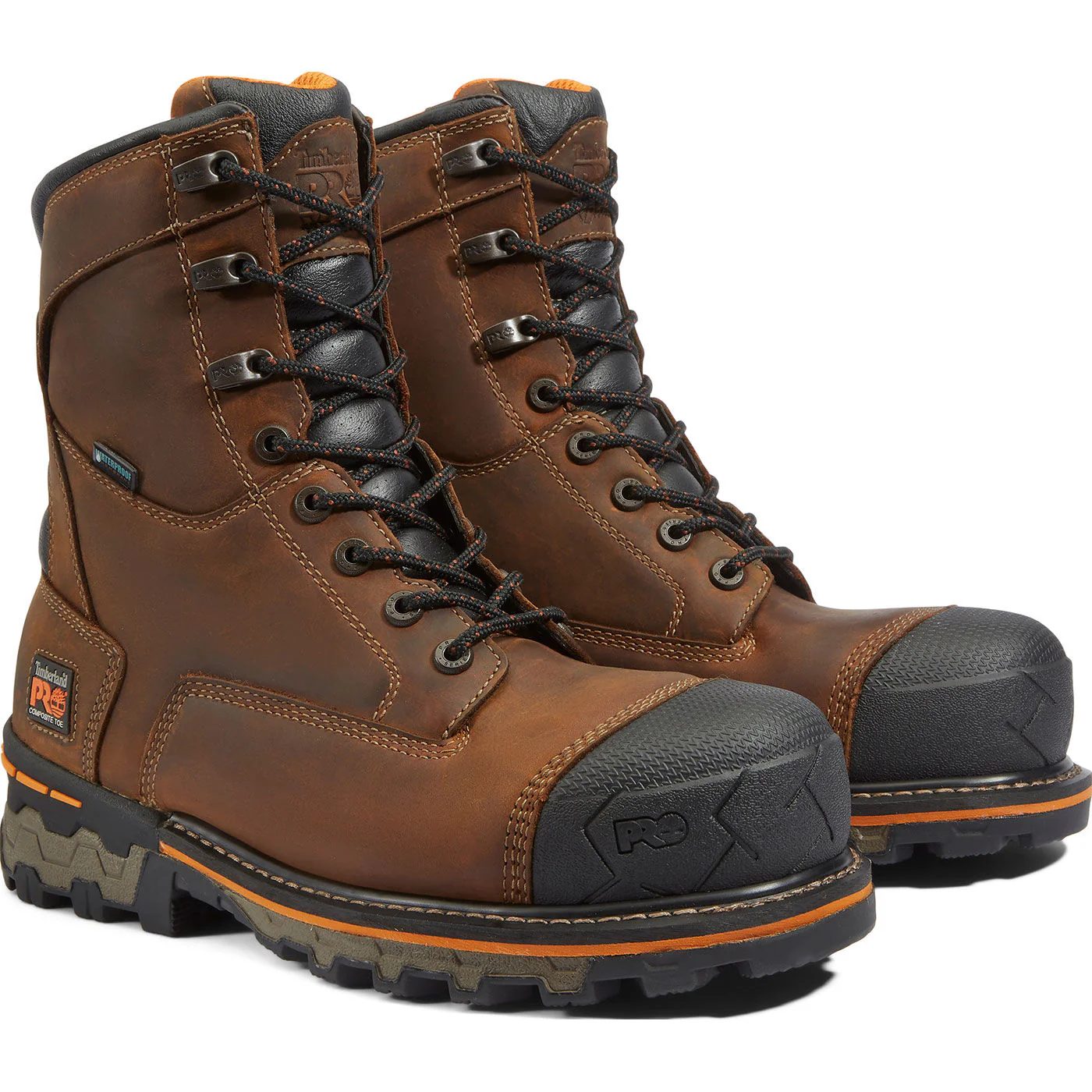 Timberland PRO Boondock Men's 8-inch Composite Toe Waterproof Work Boot - Image 3