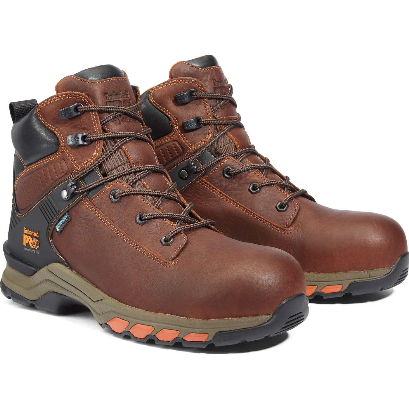 Timberland PRO Hypercharge Men's 6 inch Composite Toe Electrical Hazard Waterproof Work Hiker - Image 4