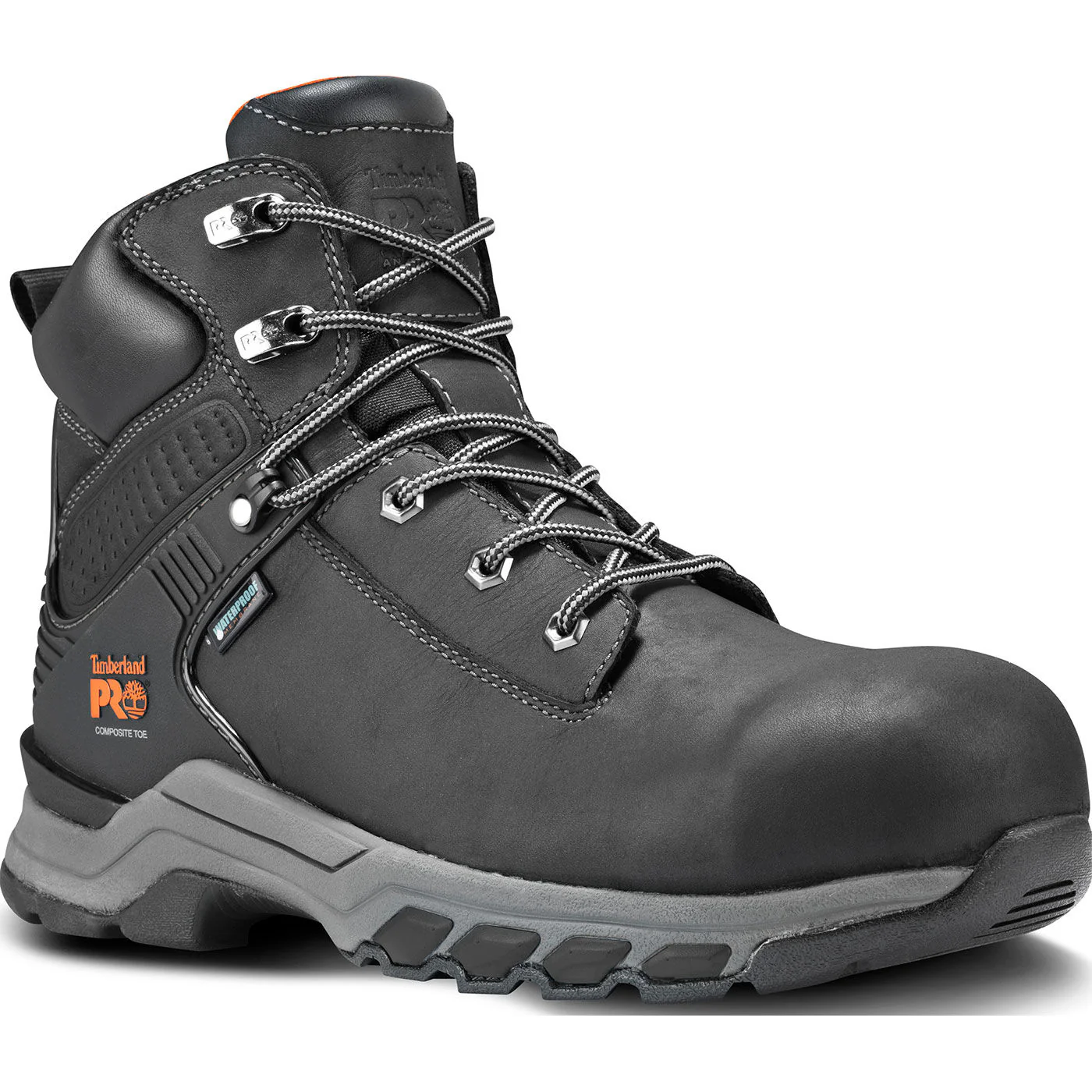 Timberland PRO Hypercharge Men's 6 inch Composite Toe Waterproof Leather Work Hiker - Image 3