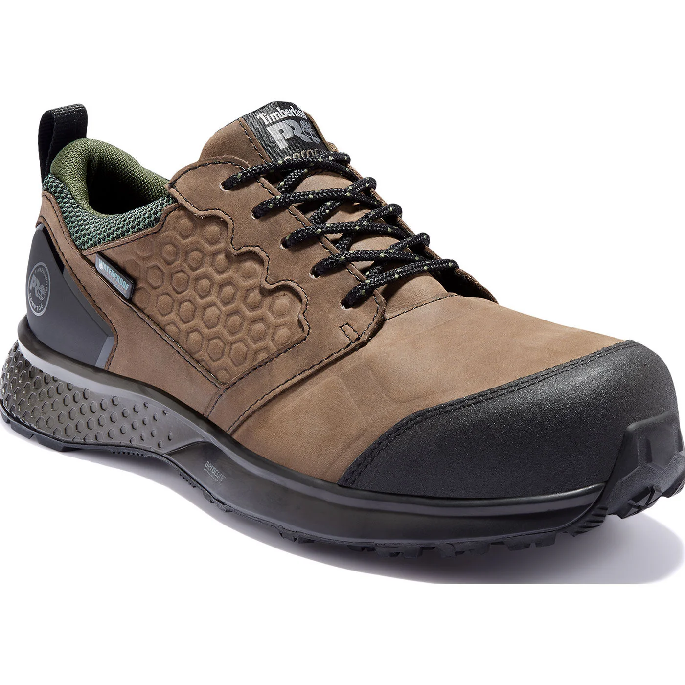 Timberland PRO Reaxion Men's Composite Toe Electrical Hazard Waterproof Work Oxford
