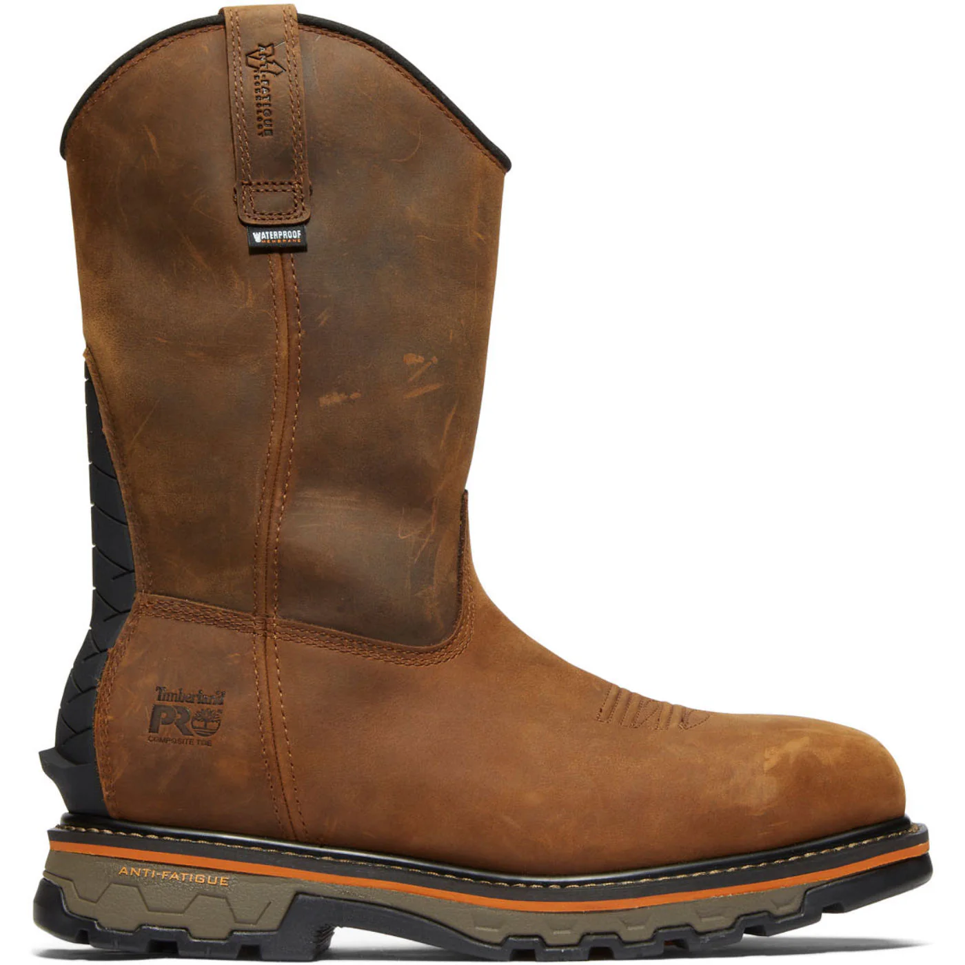 Timberland PRO True Grit Men's 10-inch Composite Toe Waterproof Pull-On Work Boot - Image 3