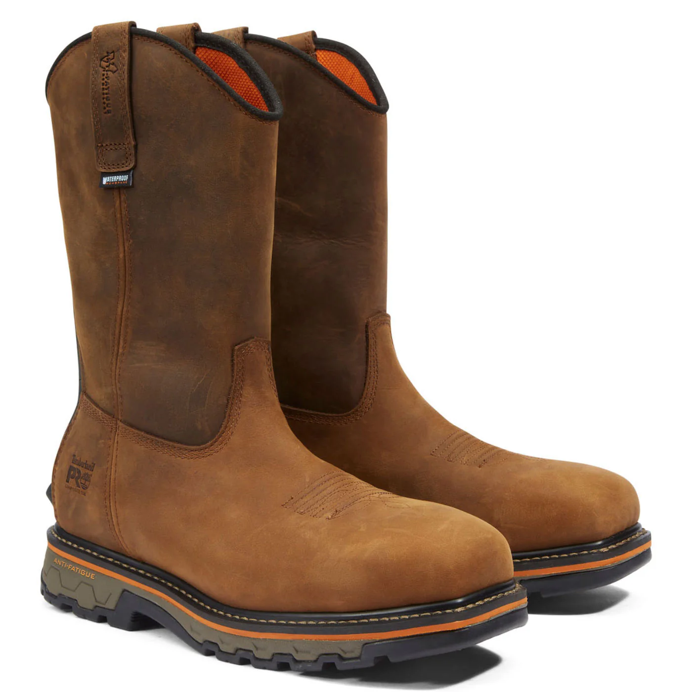 Timberland PRO True Grit Men's 10-inch Composite Toe Waterproof Pull-On Work Boot - Image 4