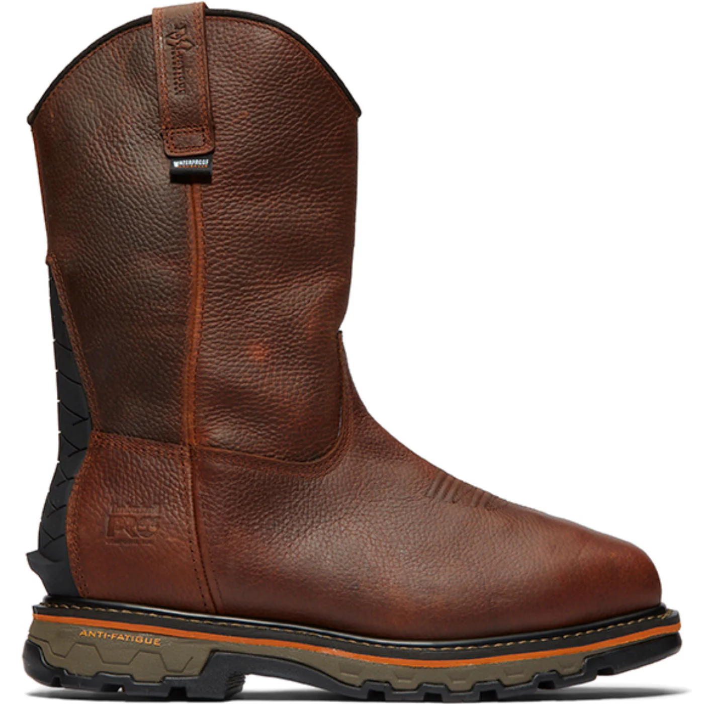 Timberland PRO True Grit Men's 10-inch Internal Met Composite Toe Waterproof Pull-On Work Boot - Image 2