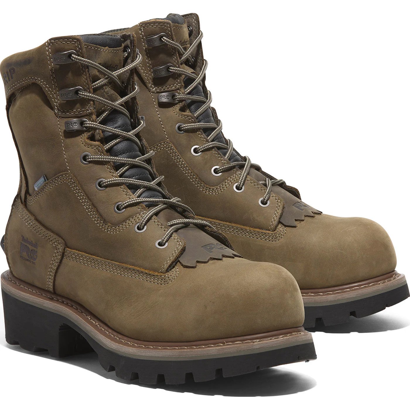 Timberland PRO Evergreen Men's 8-inch Composite Toe 400G Insulated Waterproof Logger Work Boot - Image 4