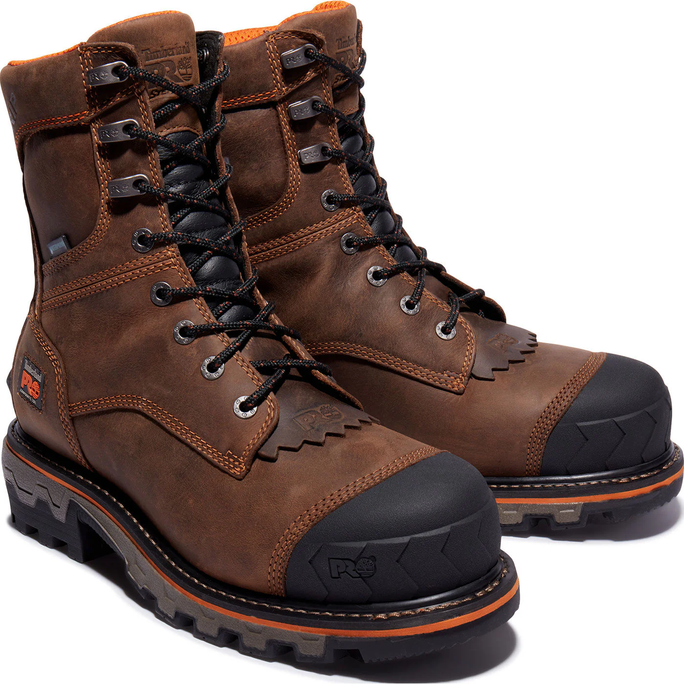 Timberland PRO Boondock HD Men's 8-inch Composite Toe 400G Insulated Waterproof Logger Work Boot - Image 4
