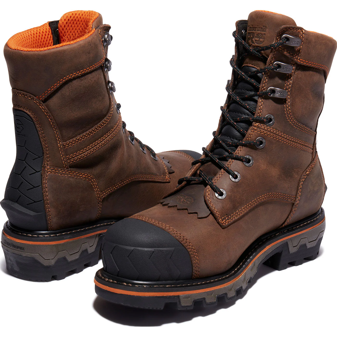 Timberland PRO Boondock HD Men's 8-inch Composite Toe 400G Insulated Waterproof Logger Work Boot - Image 5