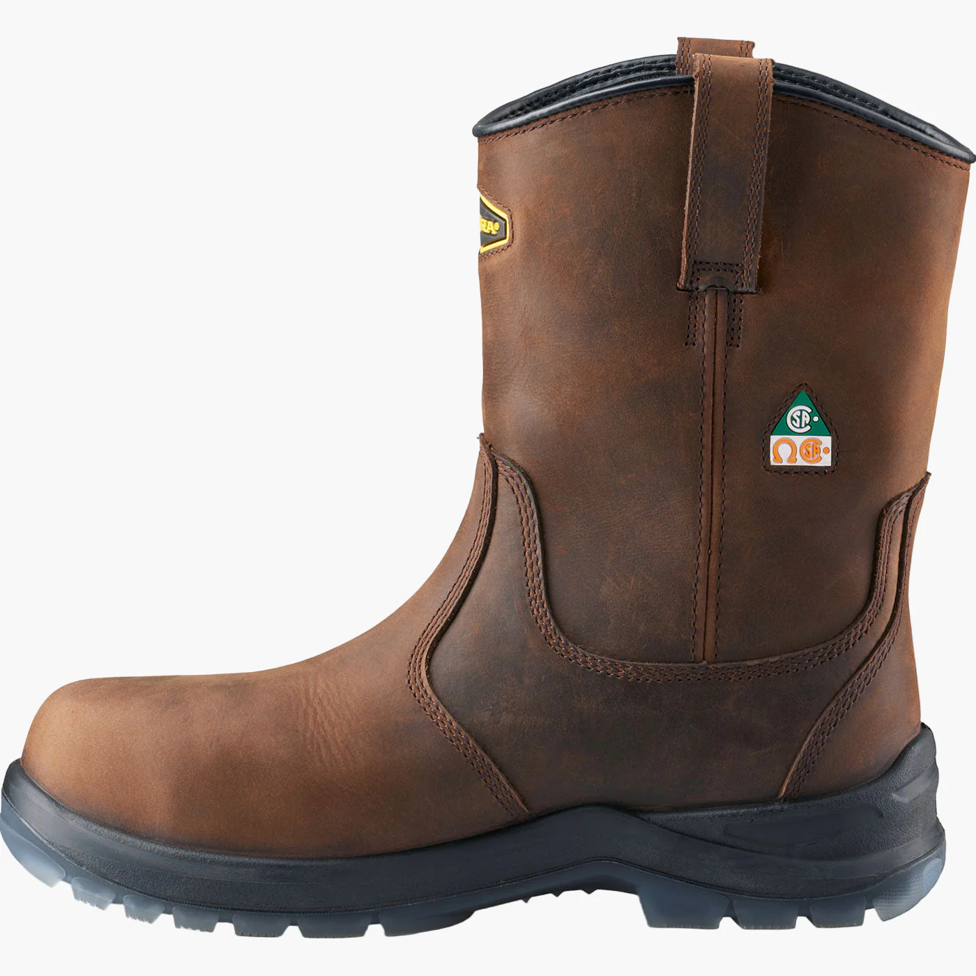 Terra Murphy Men's 11-inch CSA Composite Toe Electrical Hazard Puncture-Resisting Waterproof Pull-on Work Boot - Image 3