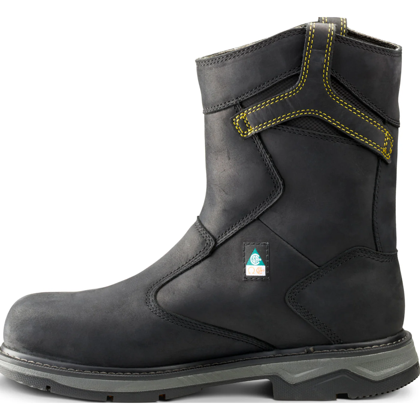 Terra Patton Men's 10-inch CSA Aluminum Toe Puncture-Resisting Waterproof Pull-on Work Boot - Image 5