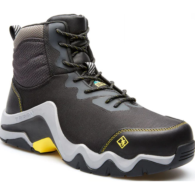 Terra EKG Mid Men's CSA Composite Toe Static-Dissipative Puncture-Resisting Hi-Top Athletic Work Shoe