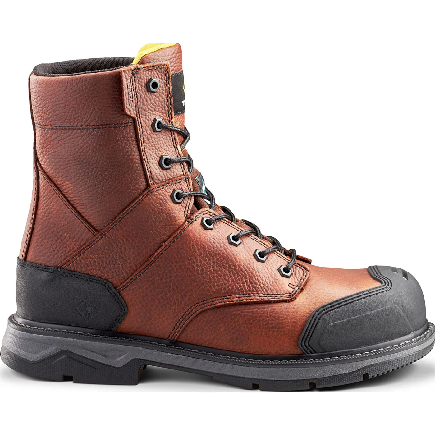 Terra Patton Men's 8-Inch CSA Aluminum Toe Puncture-Resisting Work Boot - Image 3