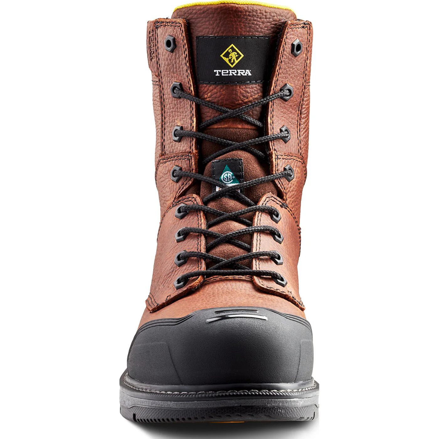 Terra Patton Men's 8-Inch CSA Aluminum Toe Puncture-Resisting Work Boot - Image 4