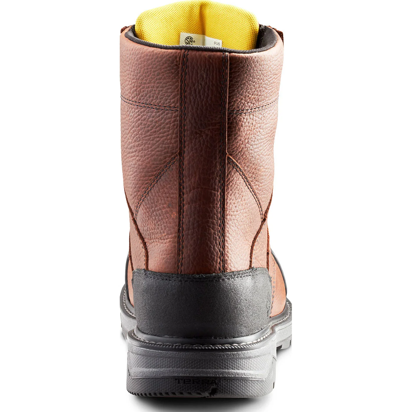 Terra Patton Men's 8-Inch CSA Aluminum Toe Puncture-Resisting Work Boot - Image 5