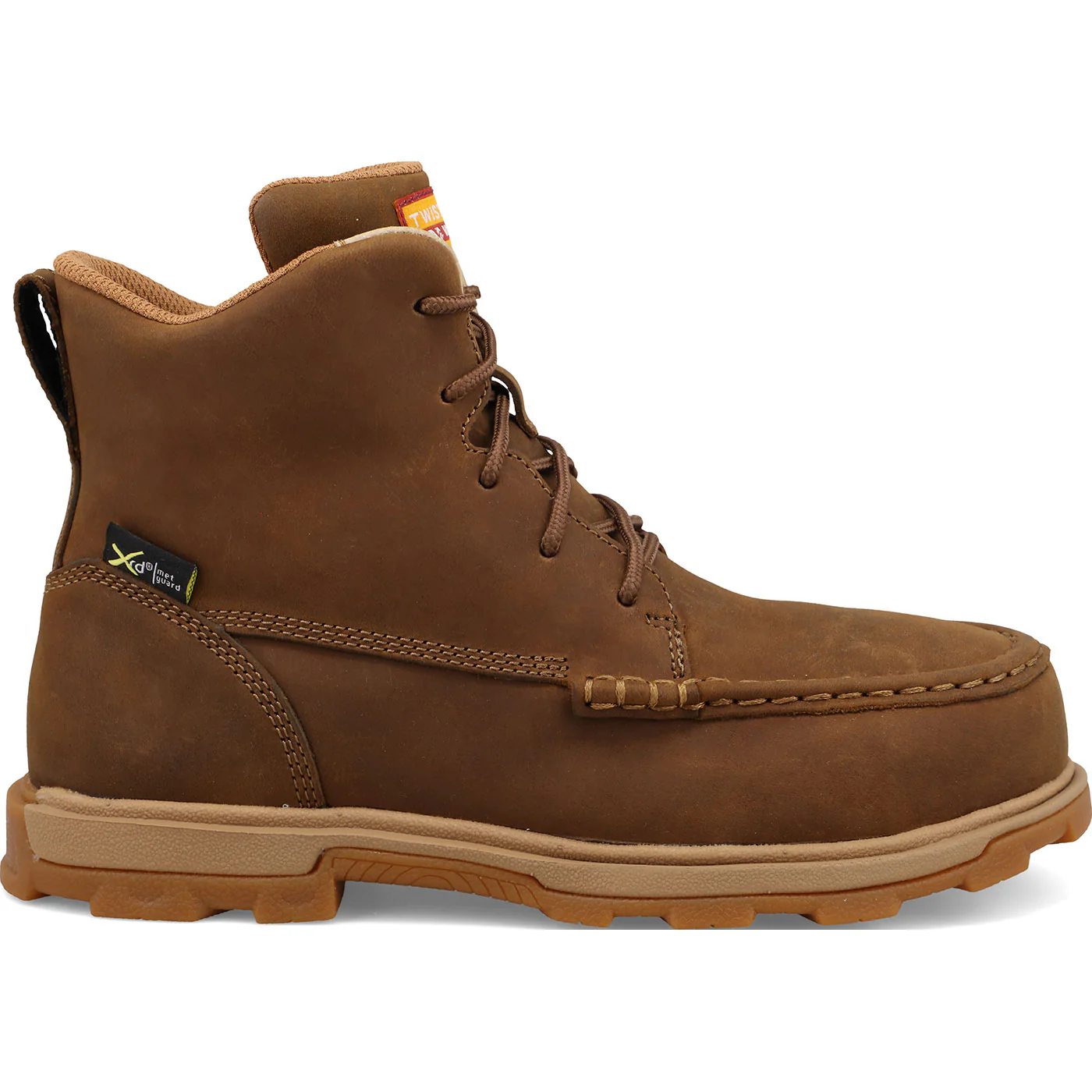 Twisted X UltraLite X Women's 6-Inch Internal Metatarsal Nano Toe Electrical Hazard Leather Work Boot - Image 2