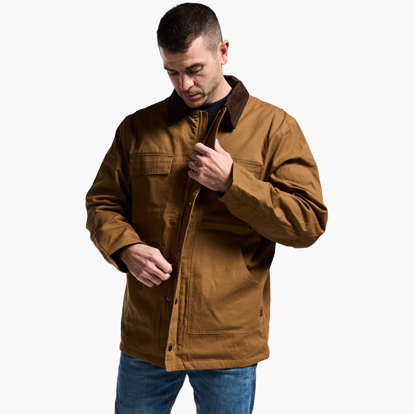 Rocky Worksmart Collared Ranch Coat - Image 5