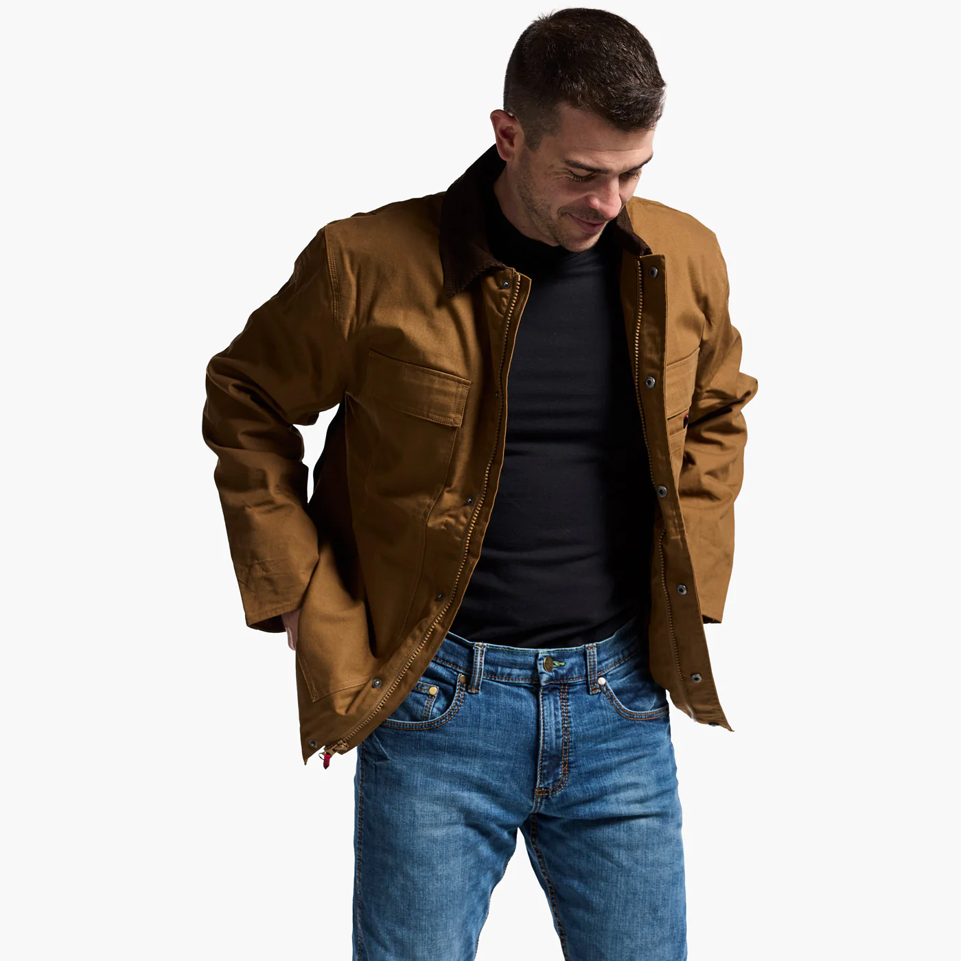 Rocky Worksmart Collared Ranch Coat - Image 7