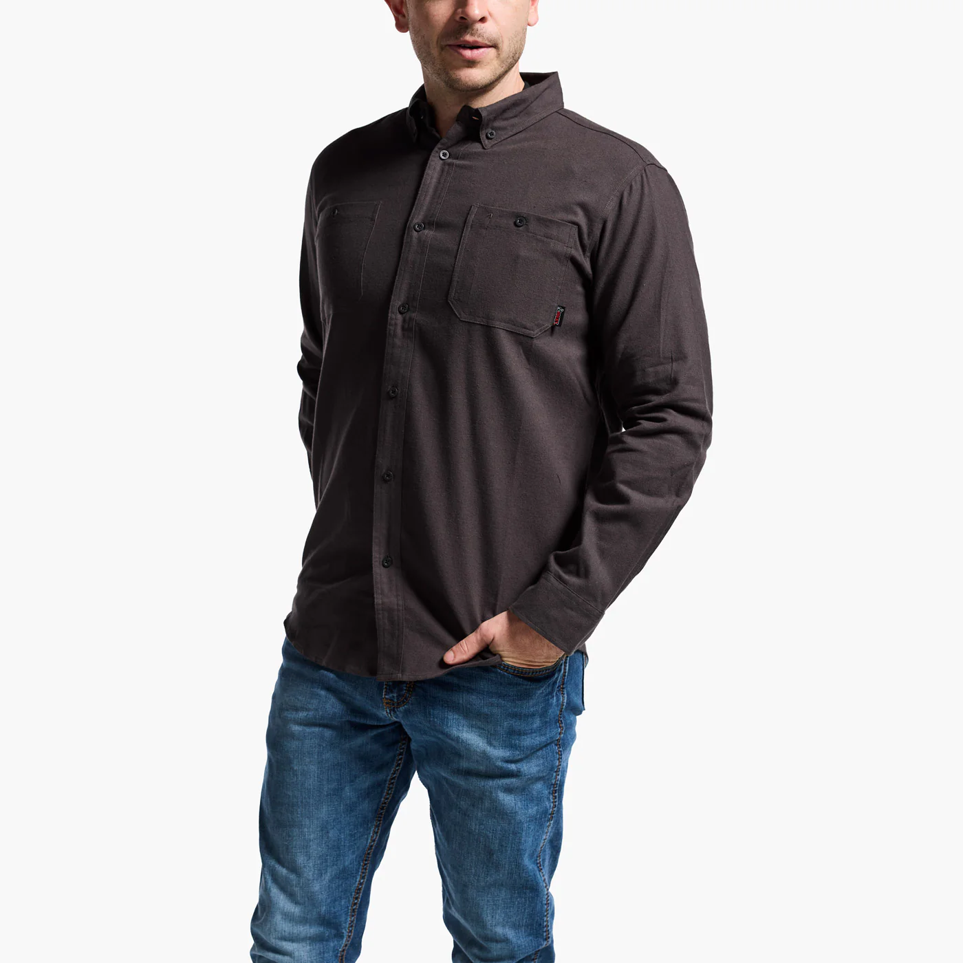 Rocky Worksmart Button Down Work Shirt - Image 9