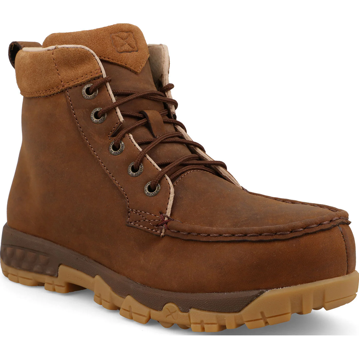 Twisted X Work Women's 4-inch Alloy Toe Electrical Hazard Zipper Work Boot