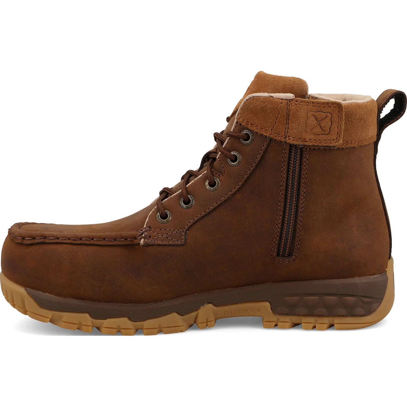 Twisted X Work Women's 4-inch Alloy Toe Electrical Hazard Zipper Work Boot - Image 6