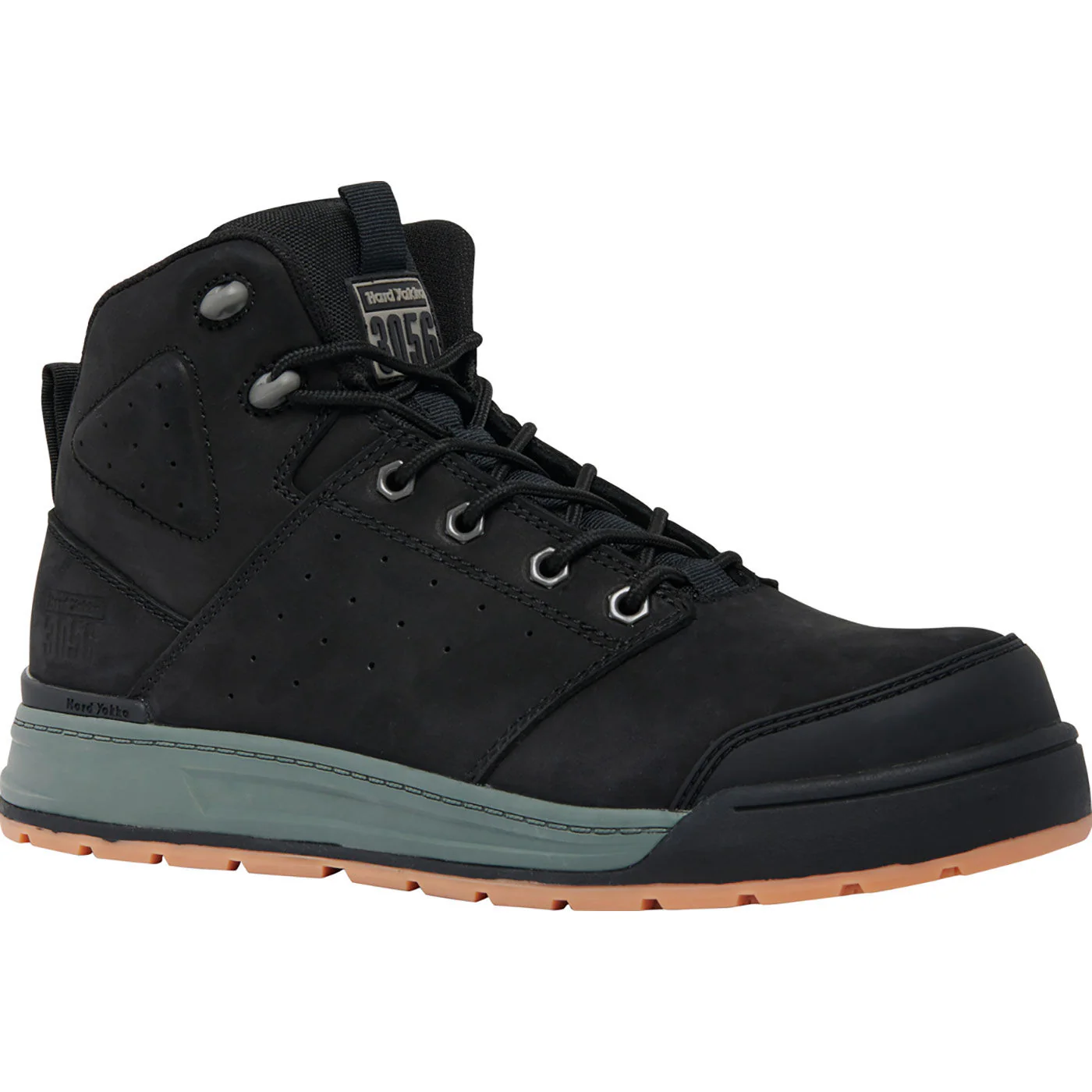 Hard Yakka 3056 INT Men's Composite Toe Static-Dissipative Puncture-Resisting Side Zip Work Hiker - Image 3