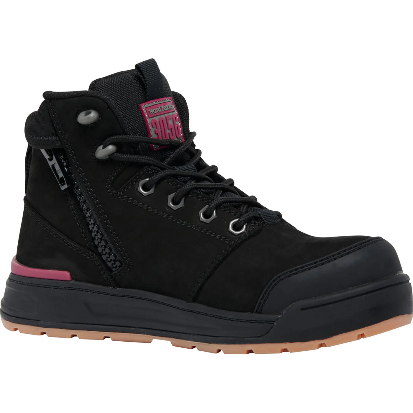 Hard Yakka 3056 INT Women's Composite Toe Static-Dissipative Puncture-Resisting Side Zip Work Hiker - Image 4